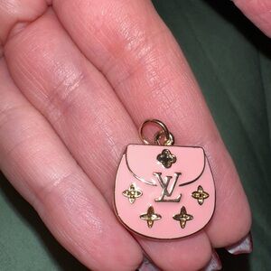Zipper pull charm. Stamped on the back! Stunning. No chain included.